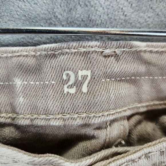 Levis Legging Womens Sz 27 Tan Aztec Geometric Print Straight Leg Jegging Pants - Picture 5 of 13